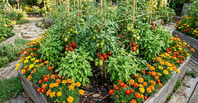 Companion planting illustration